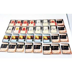 Lot of 32 Bionicle's "Quest for the Masks" First Edition 2001 Game Playing Cards